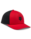 The Fox Mens Fox Head Trucker Cap in Flame Red