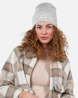 The Barts Womens Darty Beanie in Heather Grey