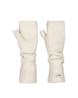 The Barts Womens Darty Fingerless Gloves in Cream