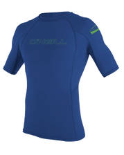 The O'Neill Boys Basic Skins Rash Vest in Pacific