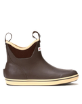 The Xtratuf Mens 6" Ankle Deck Boots in Chocolate Tan