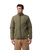 The Fox Mens Howel Puffy Jacket in Olive Green