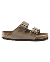The Birkenstock Mens Arizona Oiled Leather Sandals in Tobacco Brown