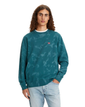 The Levi's® Mens New Original Sweatshirt in Solar Dye Atlantic Dee