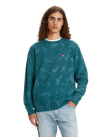 The Levi's® Mens New Original Sweatshirt in Solar Dye Atlantic Dee