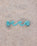 The Pura Vida Enamel Delicate Wave Toe Ring in Turquoise