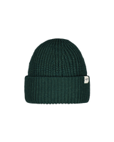 The Barts Mens Dervlaz Beanie in Bottle Green