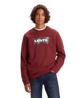 The Levi's® Mens Standard Graphic Sweatshirt in Crew Port