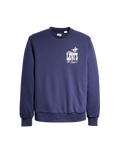 The Levi's® Mens Standard Graphic Sweatshirt in Naval Academy