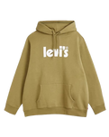 The Levi's® Mens Relaxed Graphic Hoodie in Cedar