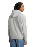 The Levi's® Mens Relaxed Graphic Hoodie in Steel Grey