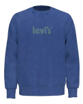 The Levi's® Mens Relaxed Graphic Sweatshirt in Surf Blues