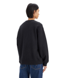 The Levi's® Mens Relaxed Graphic Poster Logo Sweatshirt in Caviar