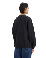 The Levi's® Mens Relaxed Graphic Poster Logo Sweatshirt in Caviar