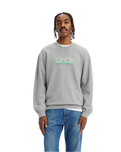 The Levi's® Mens Relaxed Graphic Sweatshirt in Heather Grey