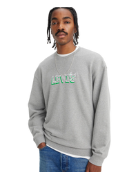 The Levi's® Mens Relaxed Graphic Sweatshirt in Heather Grey