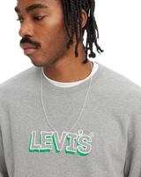 The Levi's® Mens Relaxed Graphic Sweatshirt in Heather Grey