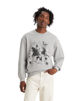 The Levi's® Mens Relaxed Graphic Sweatshirt in Space Cowboy