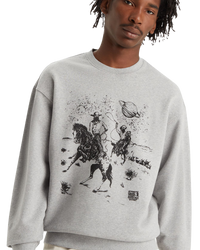 The Levi's® Mens Relaxed Graphic Sweatshirt in Space Cowboy