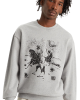 The Levi's® Mens Relaxed Graphic Sweatshirt in Space Cowboy