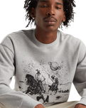 The Levi's® Mens Relaxed Graphic Sweatshirt in Space Cowboy