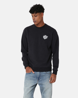 The Levi's® Mens Relaxed Graphic Palm Sweatshirt in Crew Caviar