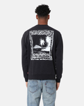 The Levi's® Mens Relaxed Graphic Palm Sweatshirt in Crew Caviar