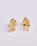 The Pura Vida Snake Stud Earrings in Gold