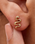 The Pura Vida Snake Stud Earrings in Gold