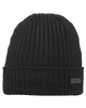 The Barts Mens Wilbert Turnup Beanie in Black