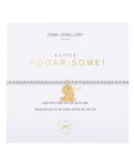 A Little You're Roarsome Bracelet in Silver & Gold