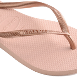 The Havaianas Womens Slim Flip Flops in Ballet Rose