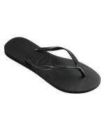 The Havaianas Womens Slim Flip Flops in Black