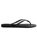 The Havaianas Womens Slim Flip Flops in Black