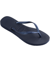 The Havaianas Womens Slim Flip Flops in Navy Blue