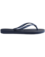 The Havaianas Womens Slim Flip Flops in Navy Blue