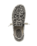 The Hey Dude Shoes Womens Wendy Shoes in Cheetah Grey