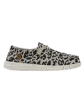 The Hey Dude Shoes Womens Wendy Shoes in Cheetah Grey