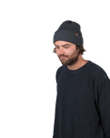 The Barts Mens Willes Beanie in Dark Heather