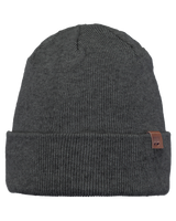 The Barts Mens Willes Beanie in Dark Heather