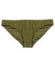 The Seafolly Womens Essentials Hipster Bikini Bottoms  in Avocado