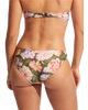 The Seafolly Womens Paradise Garden Reversible Bikini Bottoms in Avocado