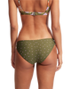 The Seafolly Womens Paradise Garden Reversible Bikini Bottoms in Avocado