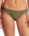 The Seafolly Womens Paradise Garden Reversible Bikini Bottoms in Avocado