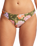 The Seafolly Womens Paradise Garden Reversible Bikini Bottoms in Avocado