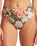 The Seafolly Womens Paradise Garden High Waisted Bikini Bottoms in Avocado