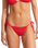 The Seafolly Womens Sea Dive Tie Side Rio Bikini Bottoms in Chilli Red