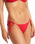 The Seafolly Womens Sea Dive Tie Side Rio Bikini Bottoms in Chilli Red