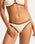 Beach Bound Ring Side Hipster Bikini Bottoms in Ecru