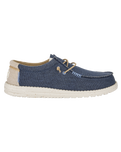 The Hey Dude Shoes Mens Wally Coastline Jute Shoes in Navy